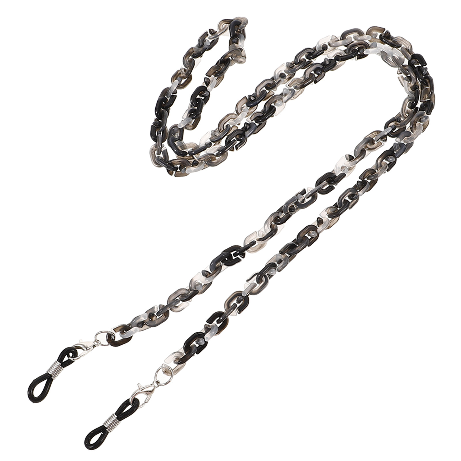 Mask Chain Holder - 1個入り アクリル製 軽量メガネチェーン 調節可能なメガネストラップ サングラスチェーン マスクホルダー