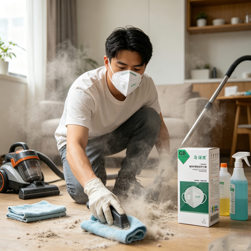 使い捨ての大人用防塵マスク（バルブ付き）は、日常の清掃作業や - Dust Mask Construction のレビューと価格