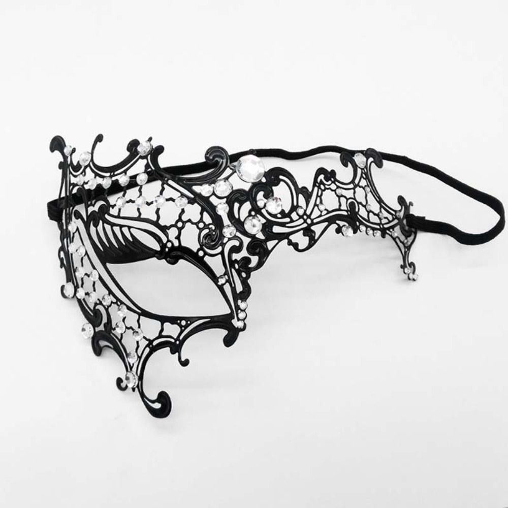 ベネチアンハロウィンハーフフェイスマスクヴィンテージ弾性バン - Mask Lanyard Adjustable のレビューと価格