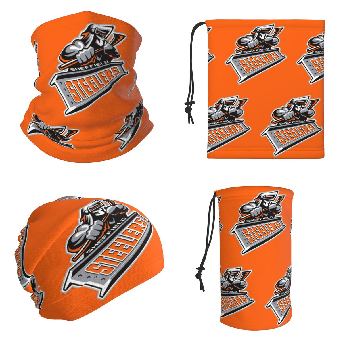 シェフィールド・スティラーズ バンダナ ネックカバー プリン - Neck Gaiter Face Cover のレビューと価格