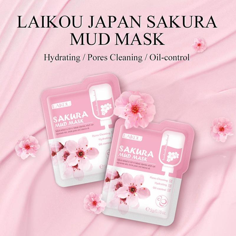 さくら-日本の粘土マスク、顔のディープクレンジング、保湿、皮 - Dust Mask Construction のレビューと価格