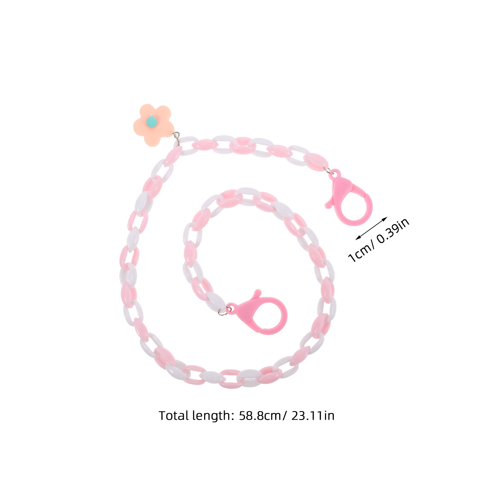 子供用マスクチェーン、カラフルな花柄、紛失防止設計、メガネチ - Mask Chain Holder のレビューと価格